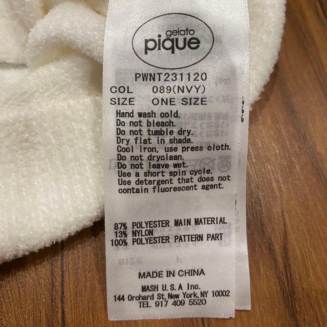 【ジェラートピケ】スターロゴジャガードプルオーバー&ショートパンツSET