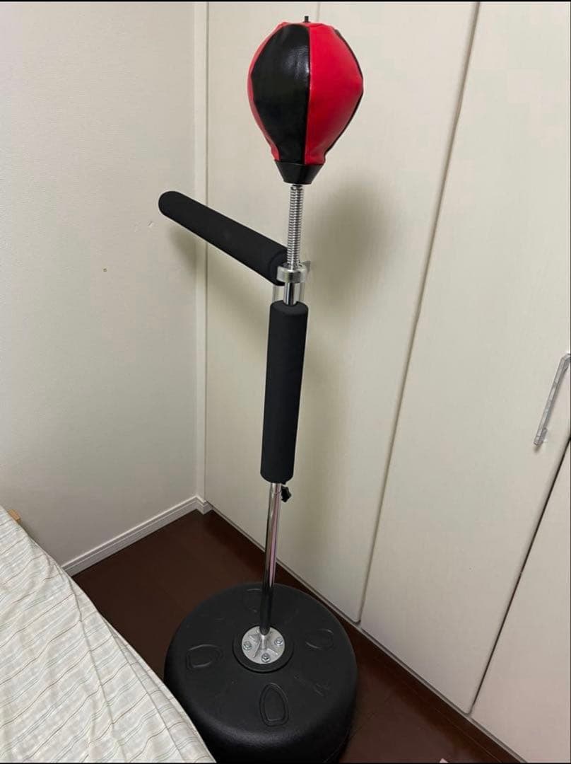ボクシング パンチングボール レフレックスバー パンチバッグ 自立式