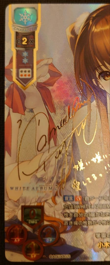 lycee 学園のアイドル 小木曽雪菜 サイン SSP