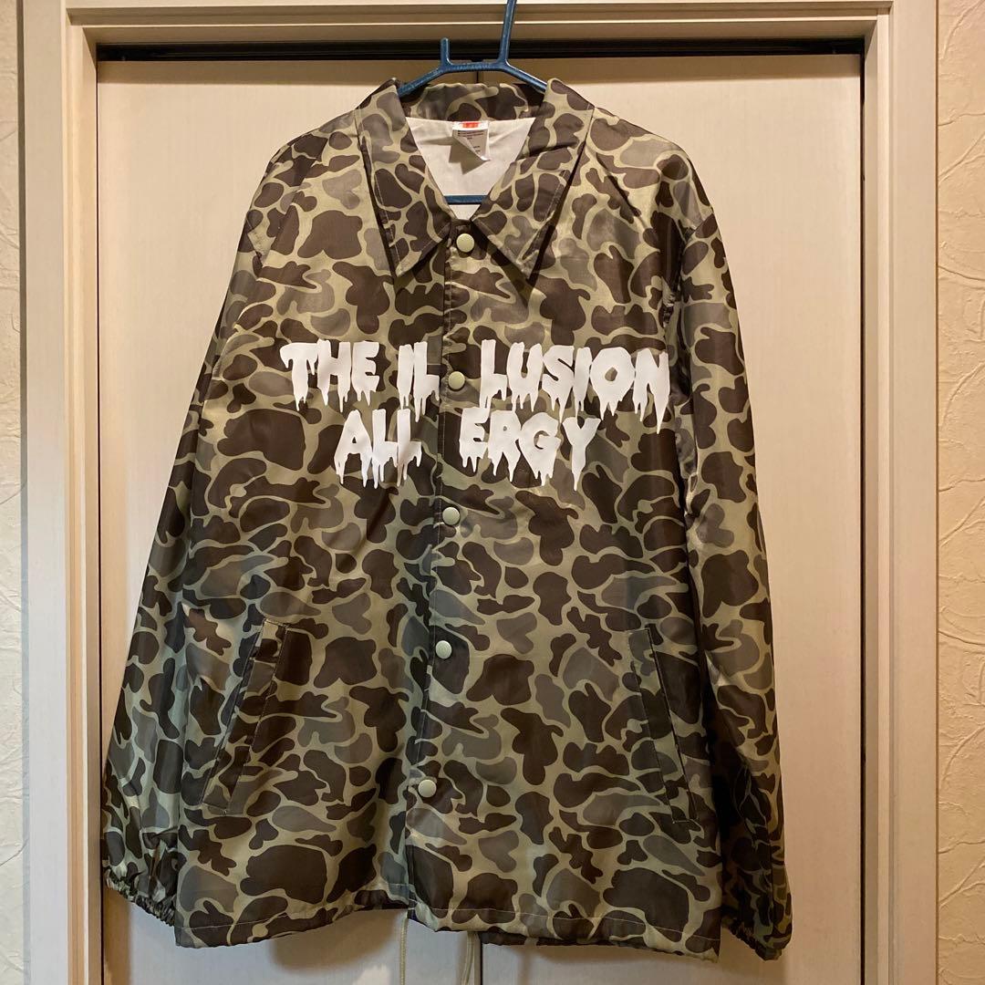 幻覚アレルギー　コーチジャケット　Mサイズ　 おまけバッジ付