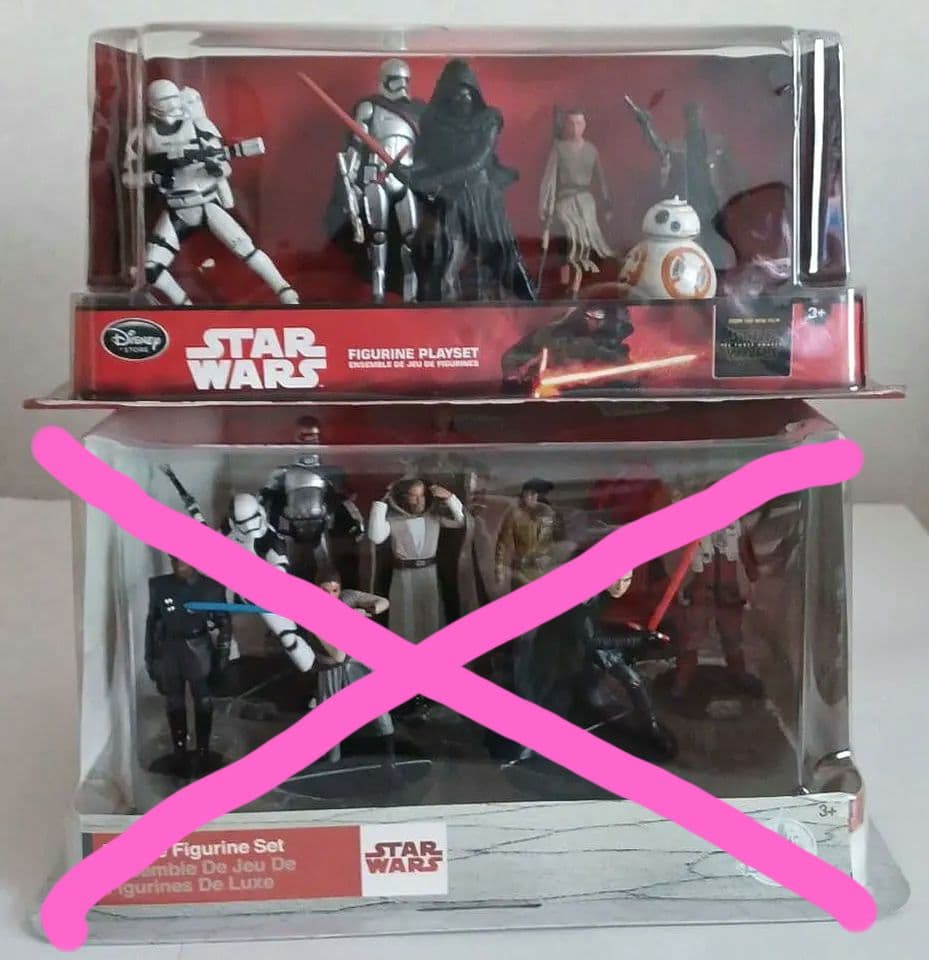 スターウォーズ　フィギュアセット×2　新品未使用　USディズニーストア