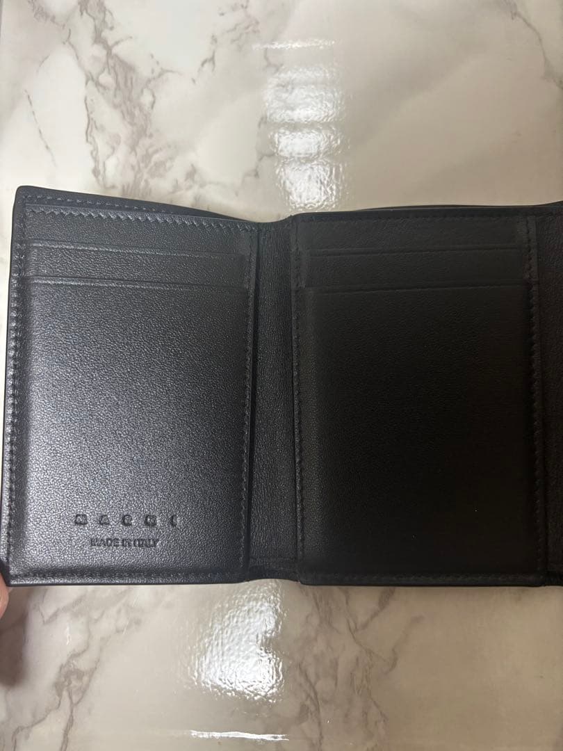 K*o様 marni マルニ 三つ折り財布 ブラック