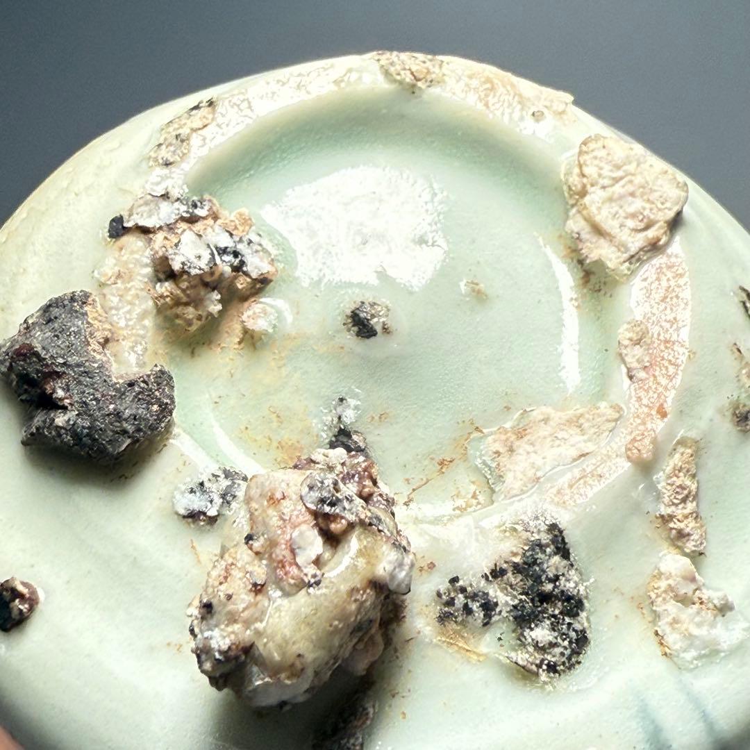 初期伊万里　染付草文様　徳利　小瓶　箱付　1600年前半　登窯　江戸初期　出土品