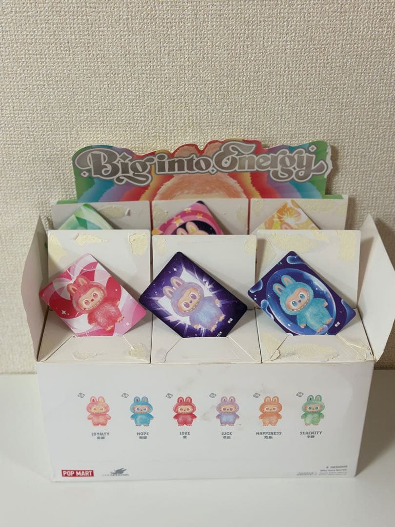 ポップマート ラブブ BIG INTO ENERGY 6個セット