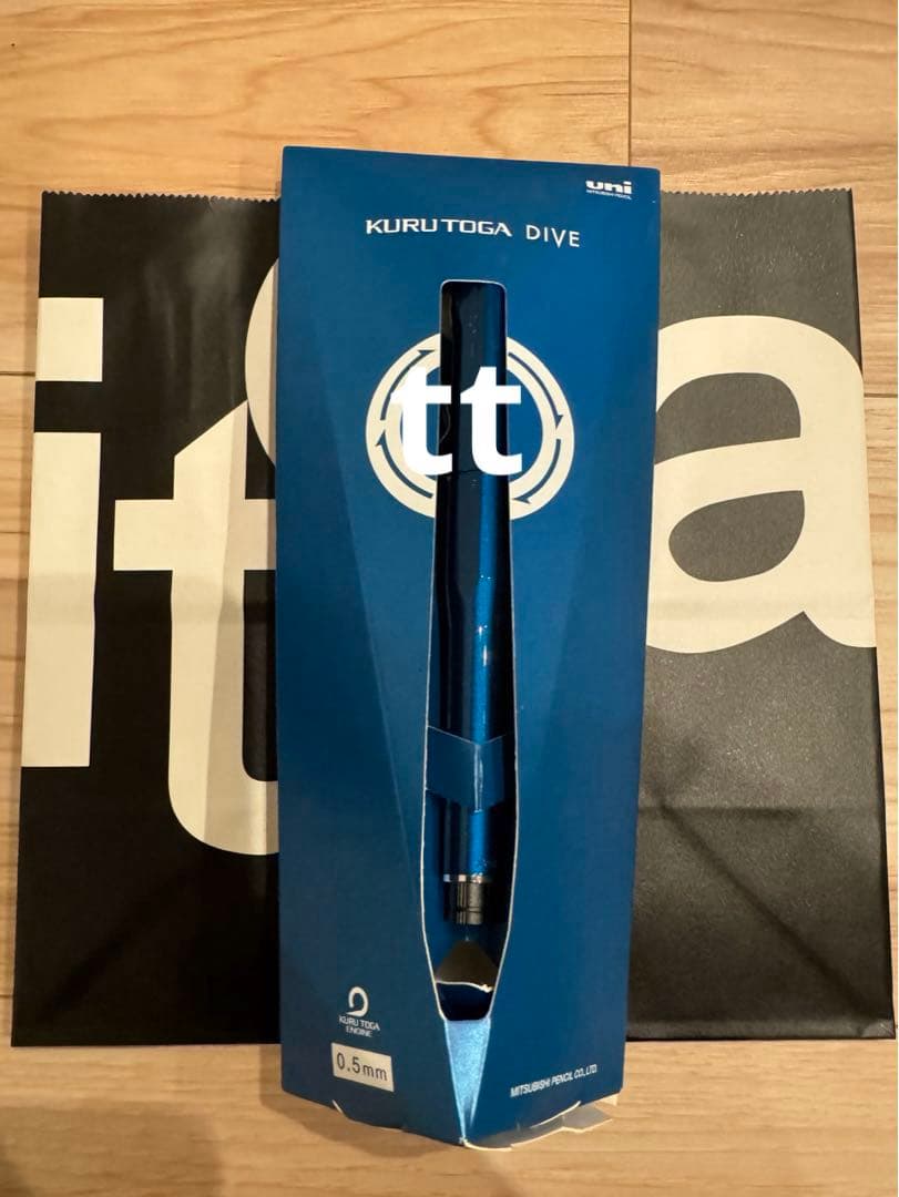 新品未開封　クルトガダイブ　グランブルー