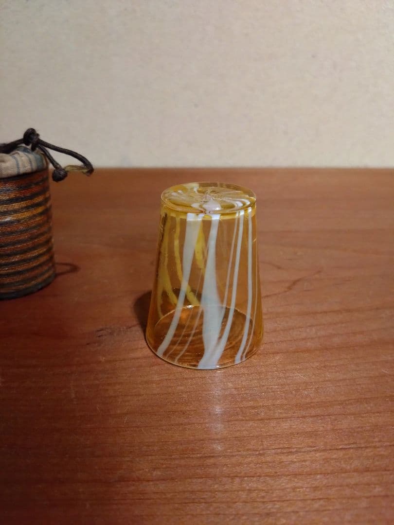 吹きガラス盃 猪口