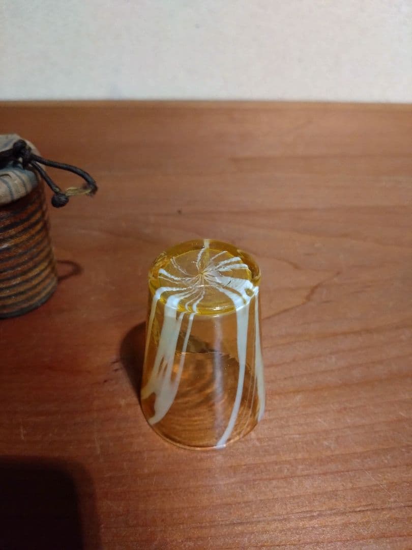 吹きガラス盃 猪口