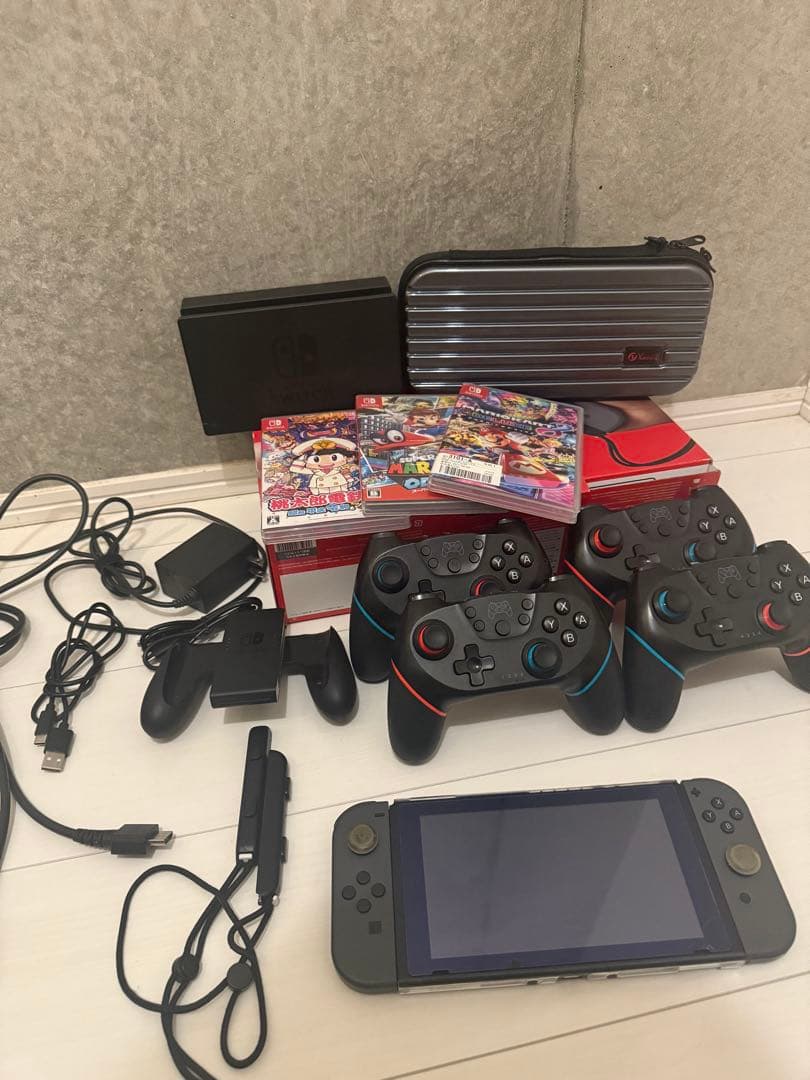 Nintendo Switch 本体 + コントローラー + ゲームソフトセット