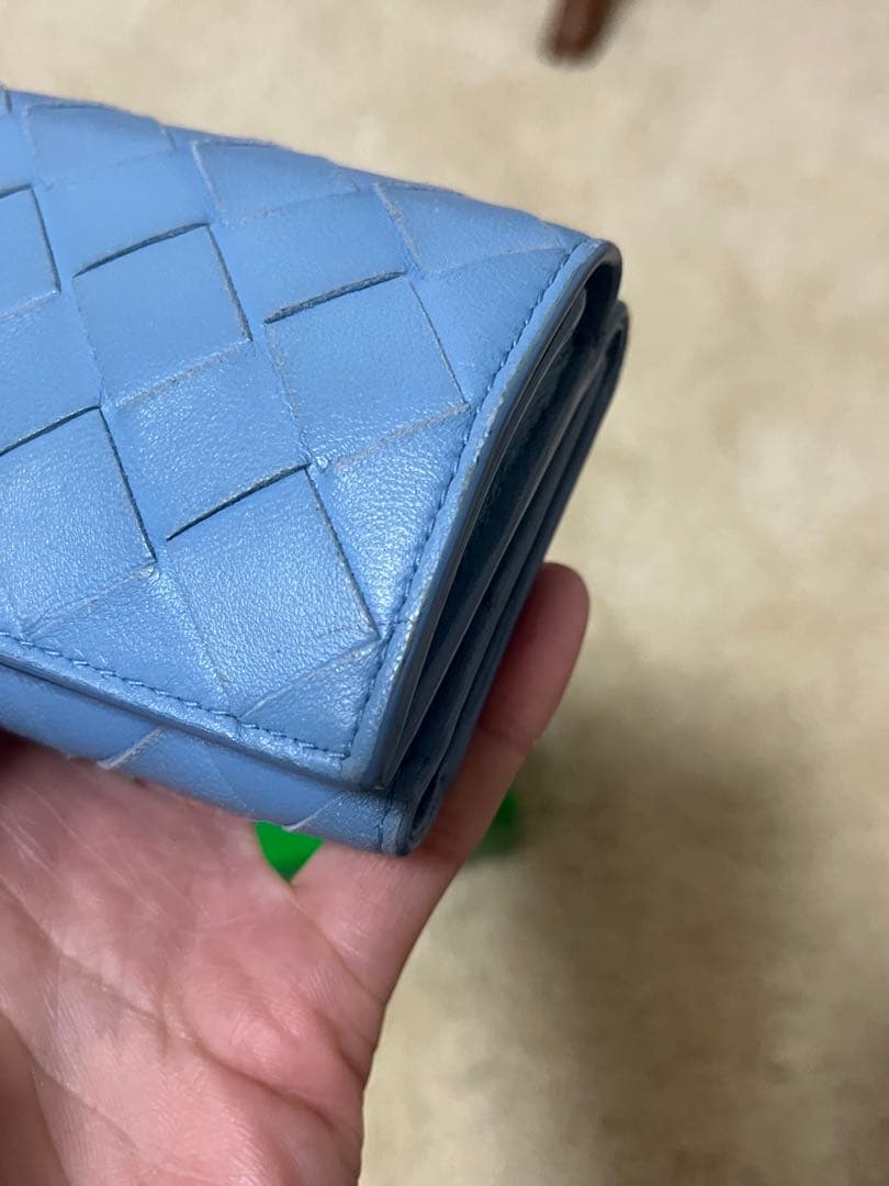 ボッテガヴェネタ イントレチャート タイニー三つ折りウォレット