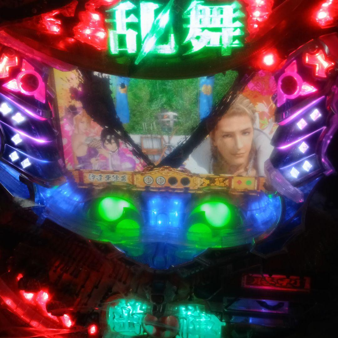ジャンク品扱い、 卓上パチンコ CR戦国乱舞 蒼き独眼MX