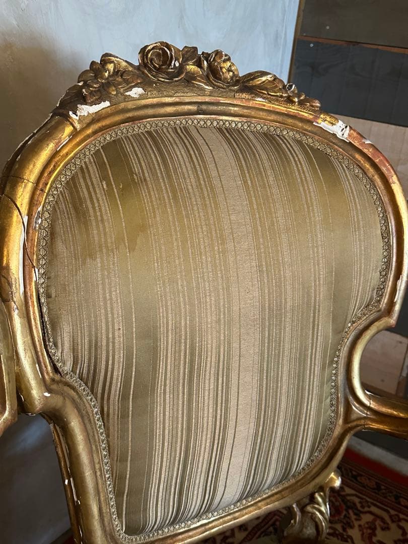 【東京都内23区配送無料】ルイ15世　ソファースタジオ　撮影　ディスプレイ用