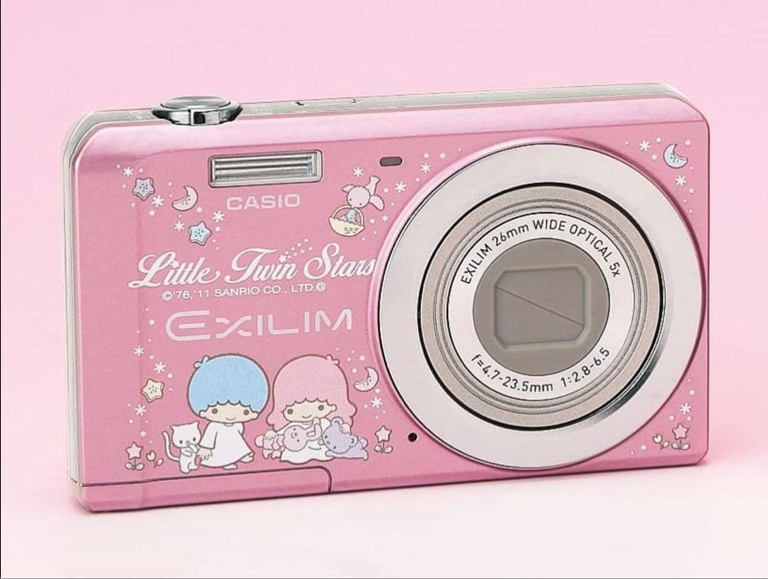 リトルツインスターズ デジタルカメラ CASIO キキララ キキ＆ララ 入手困難