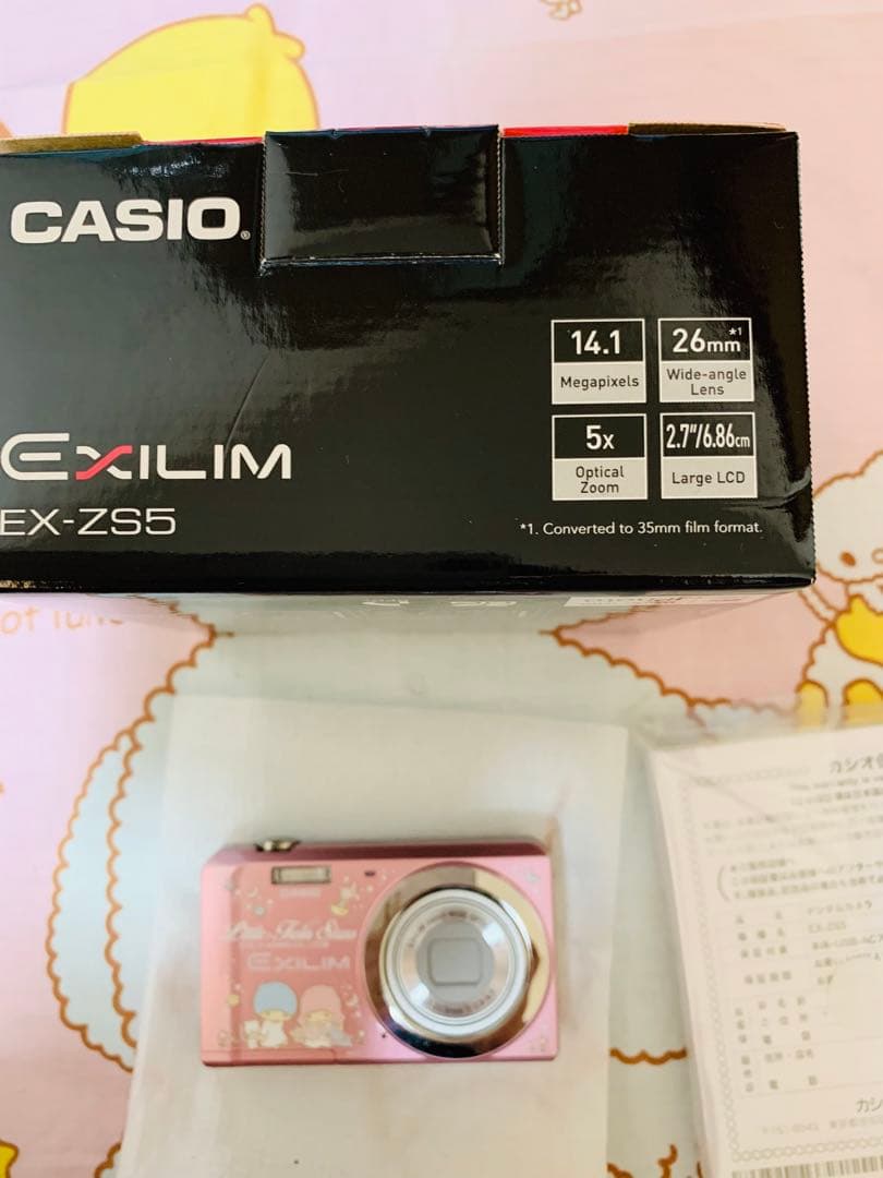 リトルツインスターズ デジタルカメラ CASIO キキララ キキ＆ララ 入手困難