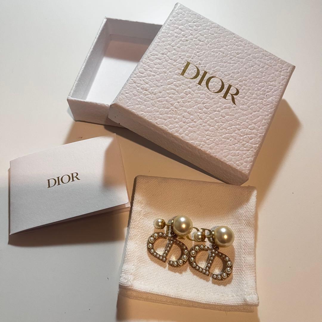 Dior Tribales ピアス パール ゴールド 正規品