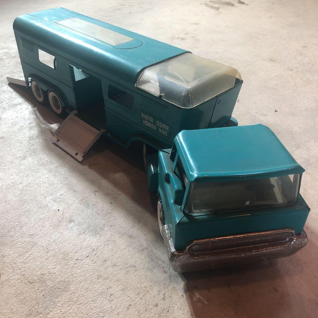 ⭐️レア⭐️希少⭐️アンティーク　ブリキ　ホースバン