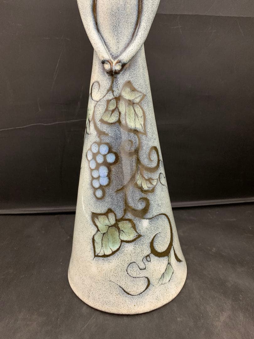 布引焼　女性　陶芸　置物　オブジェ