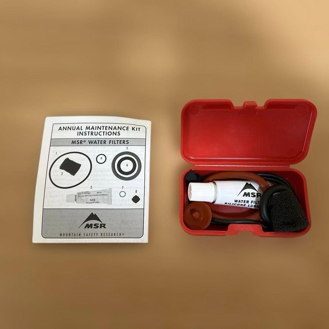 MSR 浄水器　ミニワークスEX とメンテナンスキット