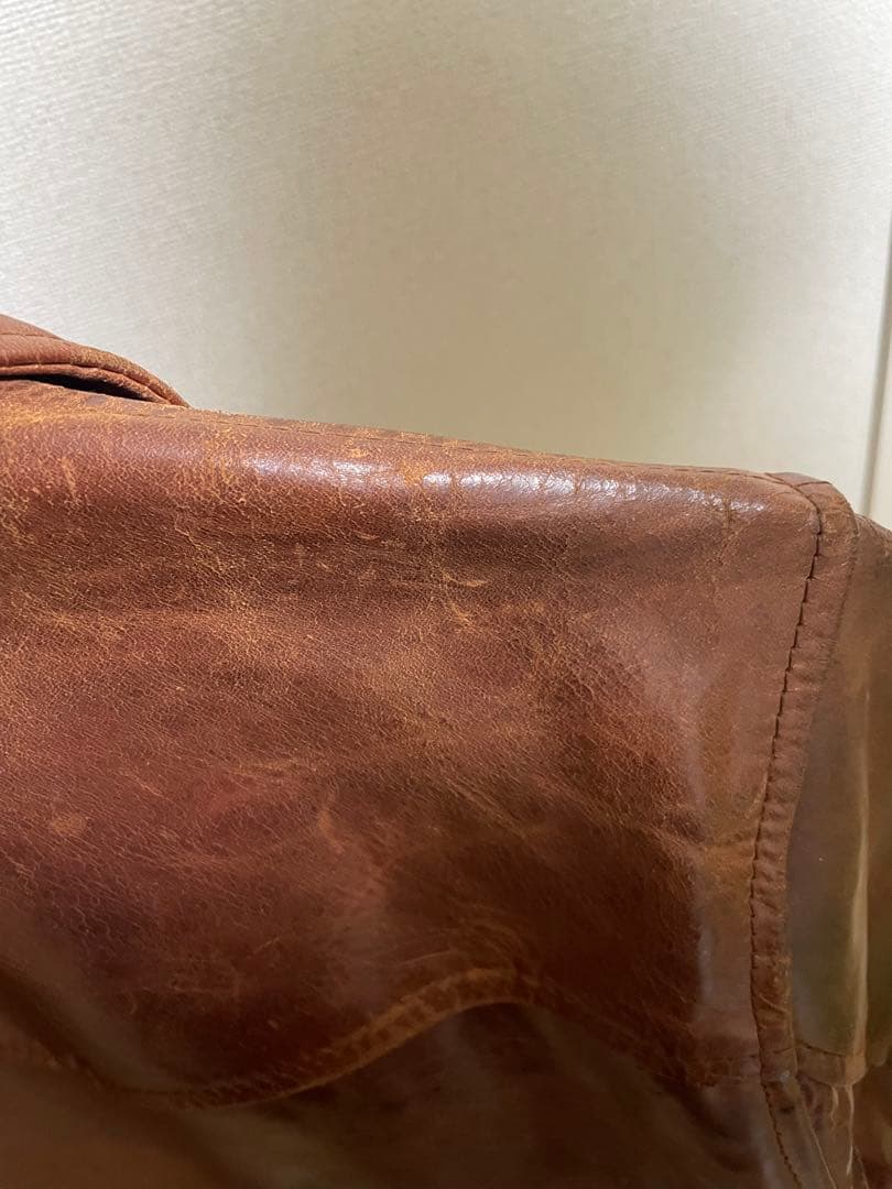 Miuller様 エアロレザー　ハイウェイマン　ホースハイド　size40