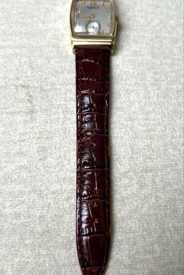 【電池交換済】CIRCA 23K GP サーカ腕時計 クォーツ　スモセコ