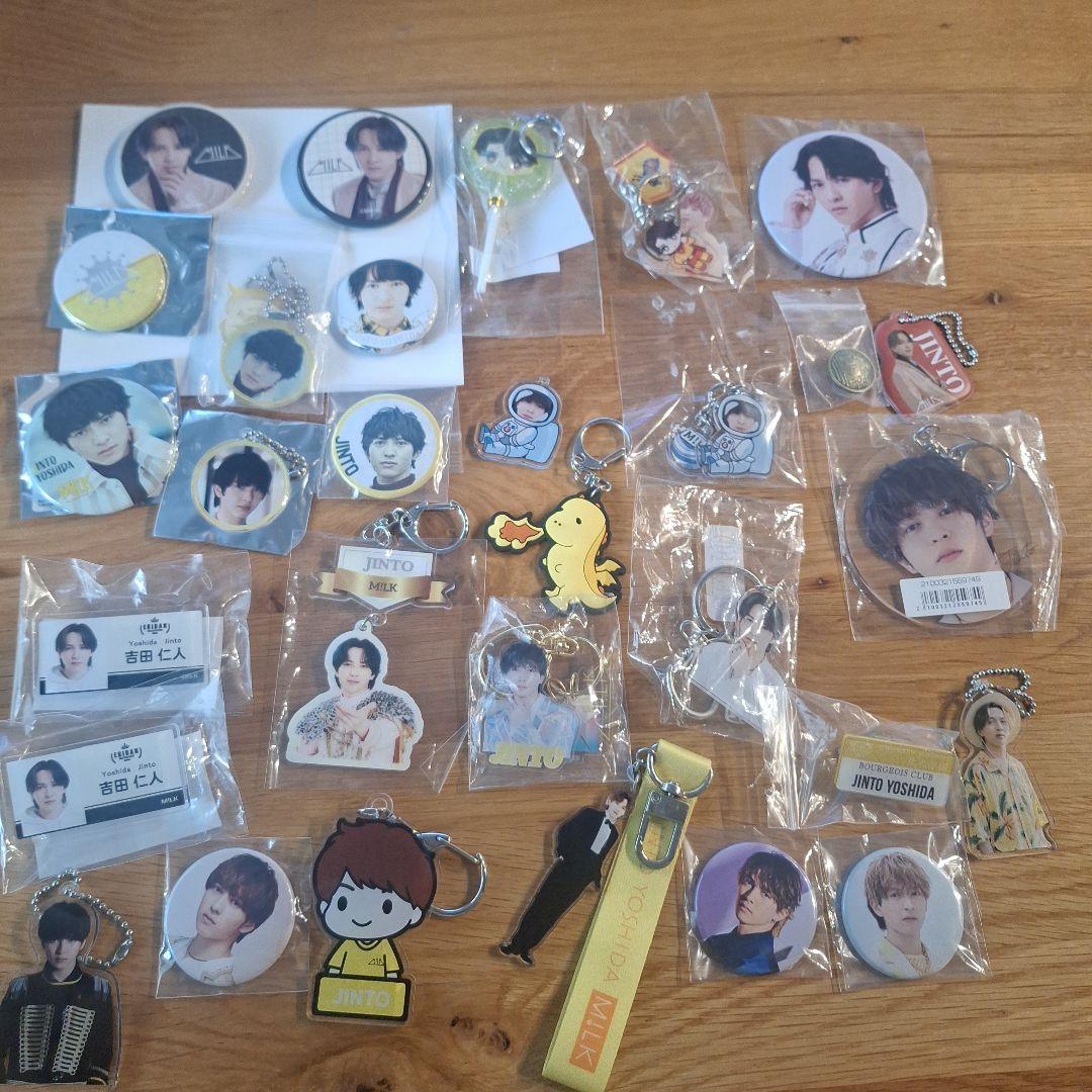 吉田仁人 まとめ売り 缶バッチ アクキー