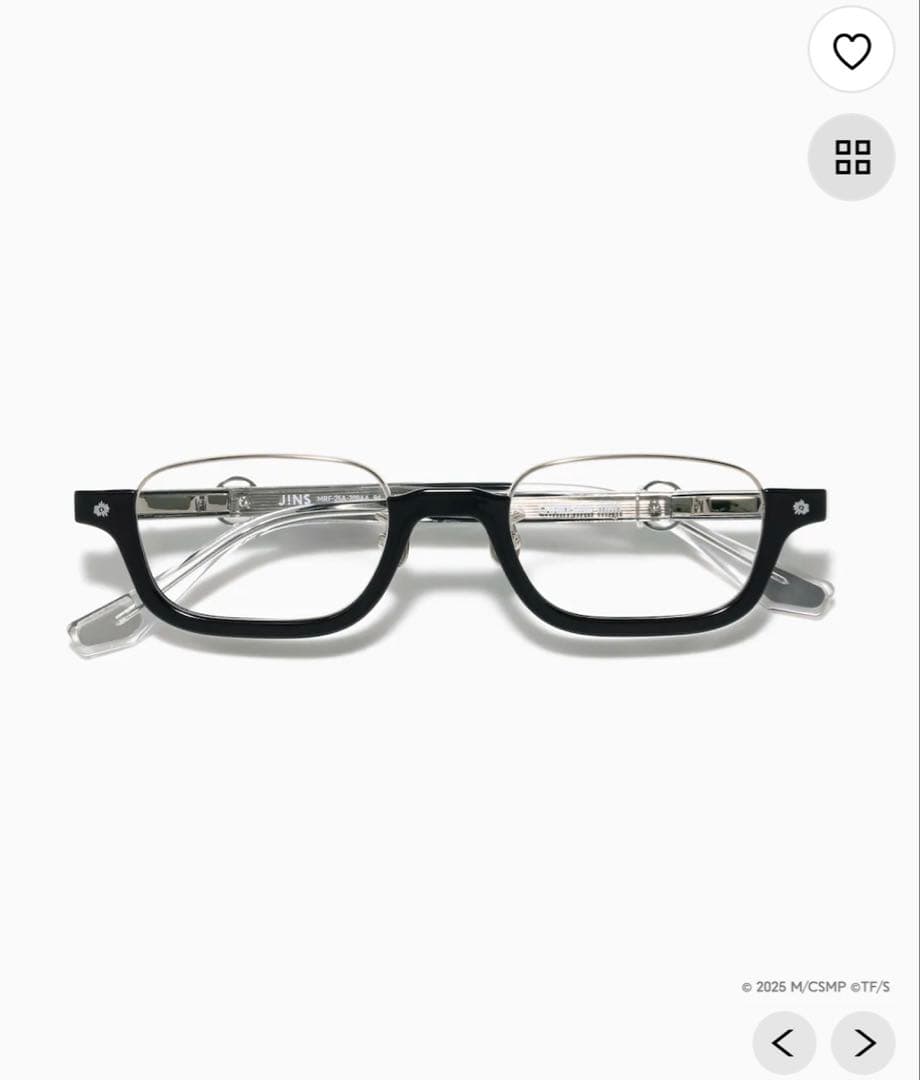 チェンソーマン JINS レゼモデル レンズ交換券+保証書 最安値