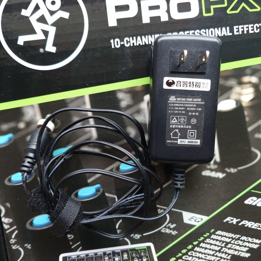 Mackie ProFX10 v3 アナログミキサー（USB接続不可)