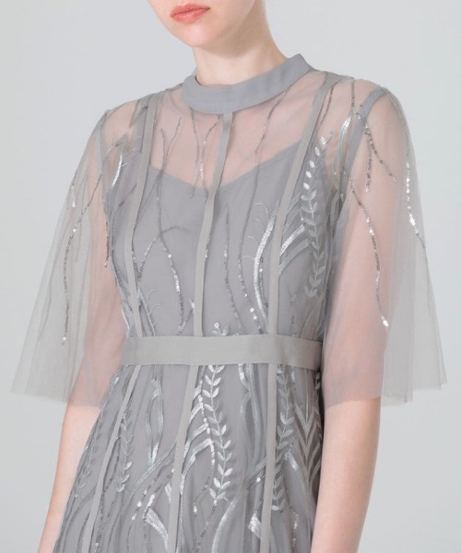 Leja スパンコールドレス