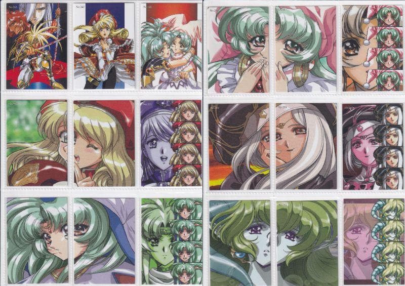 ラングリッサー　トレーディングカード　１２３４５　まとめ売り