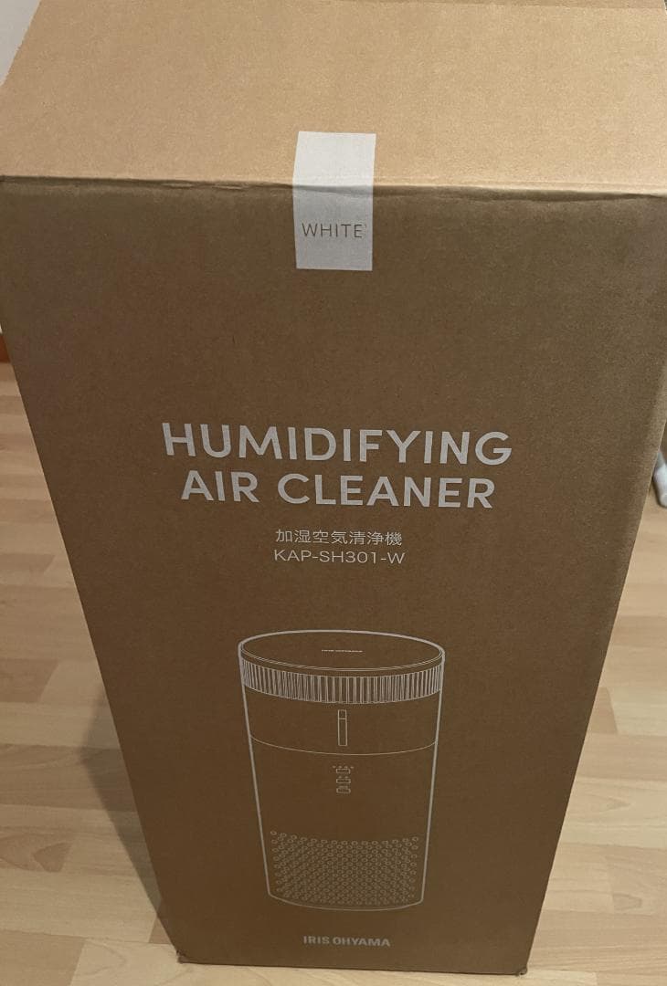 加湿空気清浄機　アイリスオーヤマ【KAPSH301W】14畳～16畳用