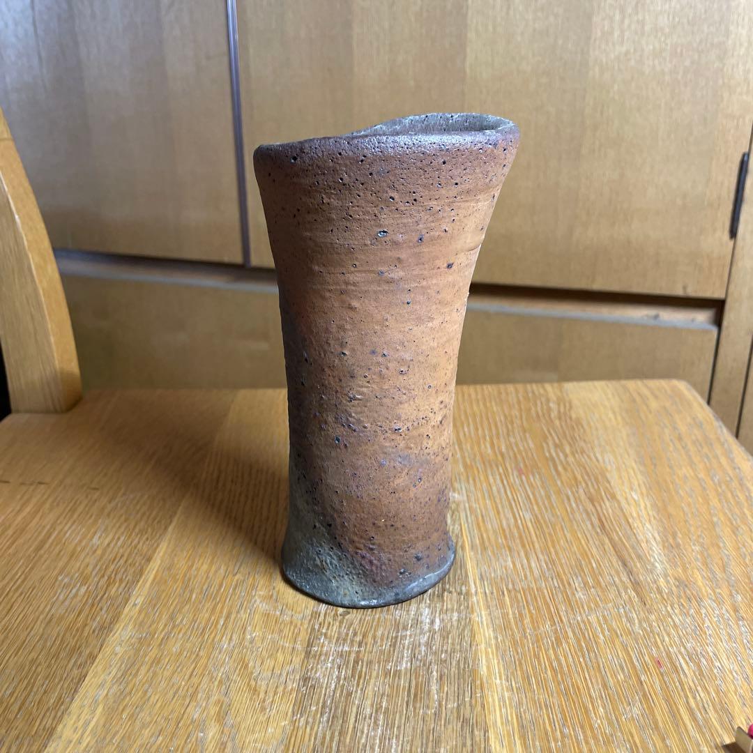 小山冨士夫　古山子　種子島花生　箱なし