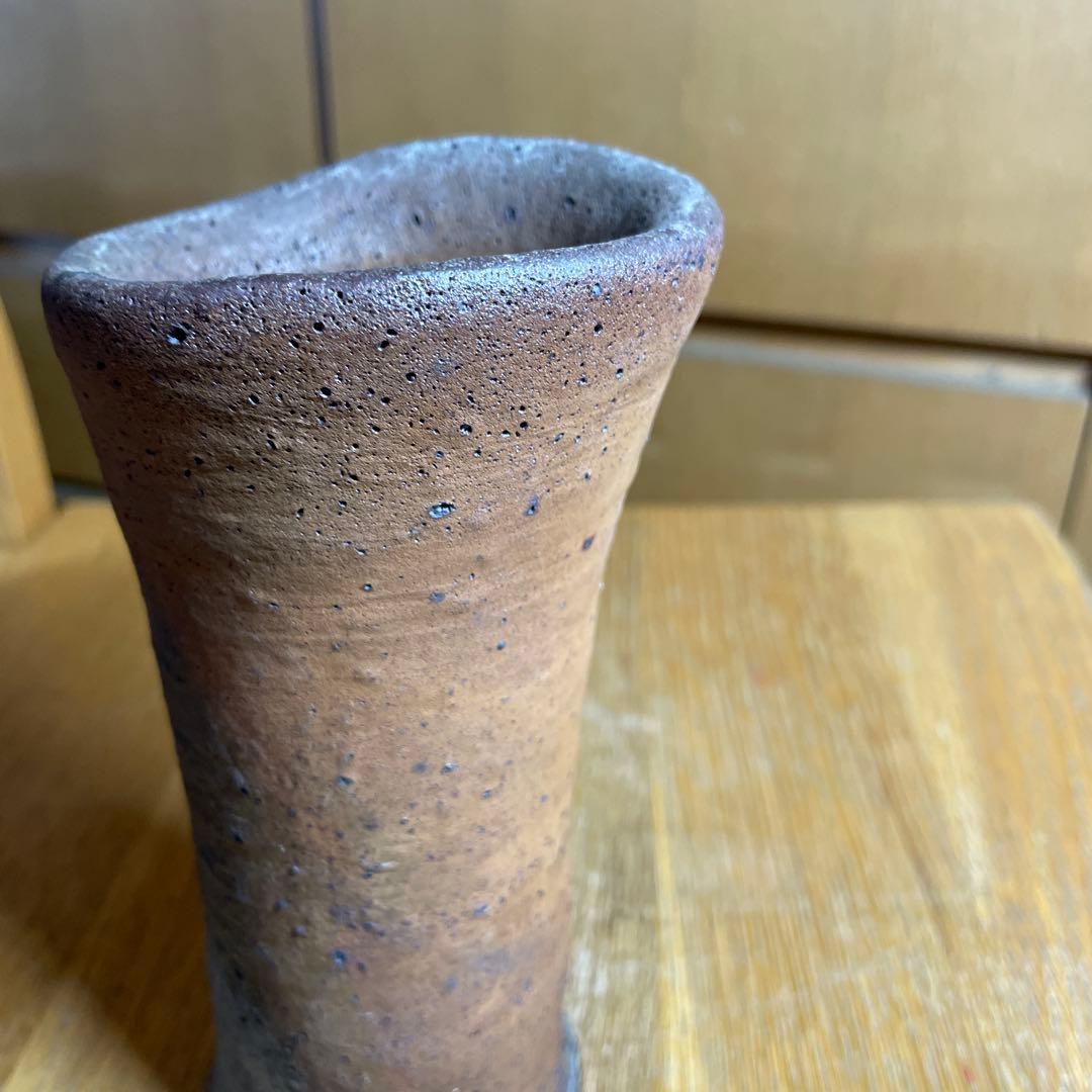 小山冨士夫　古山子　種子島花生　箱なし