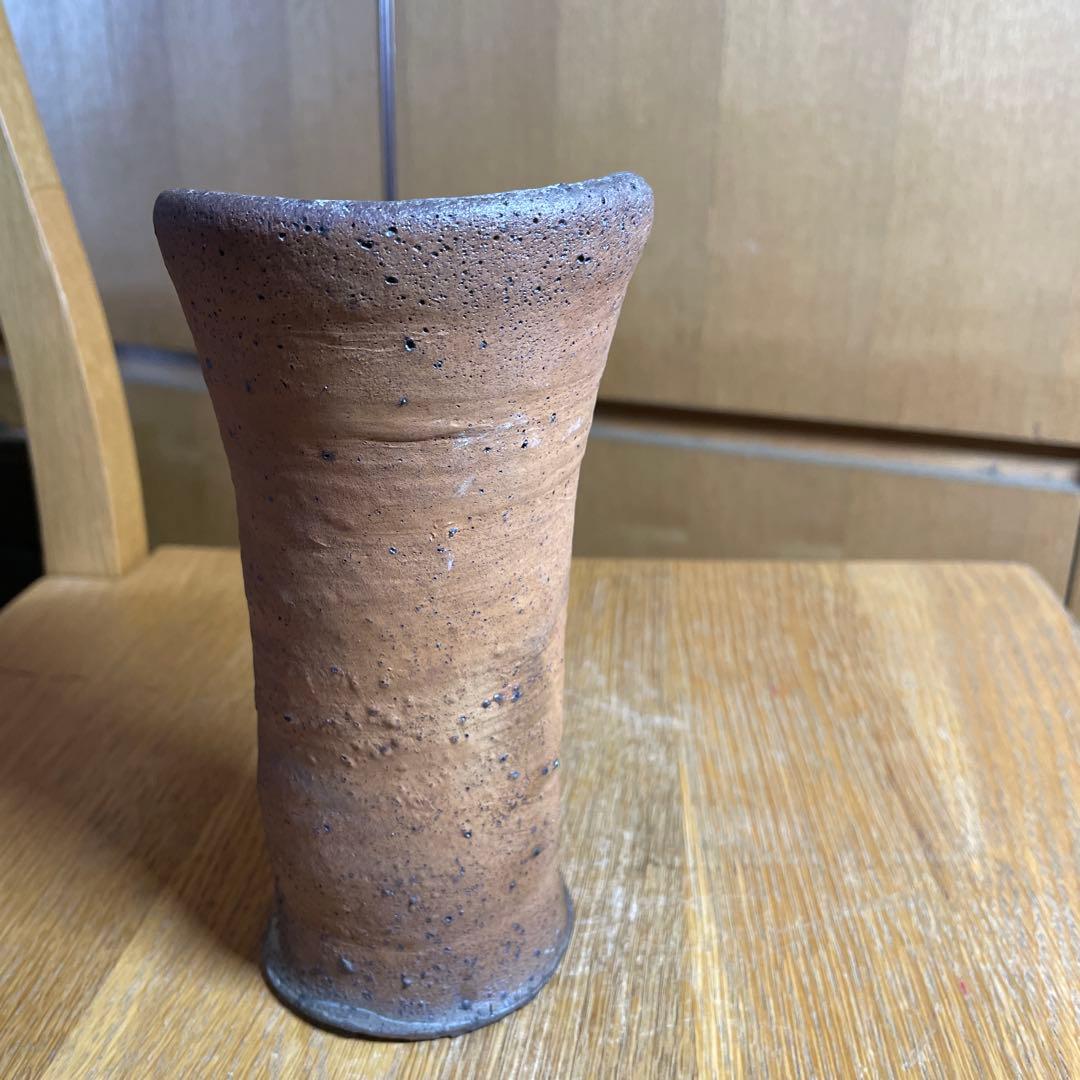 小山冨士夫　古山子　種子島花生　箱なし