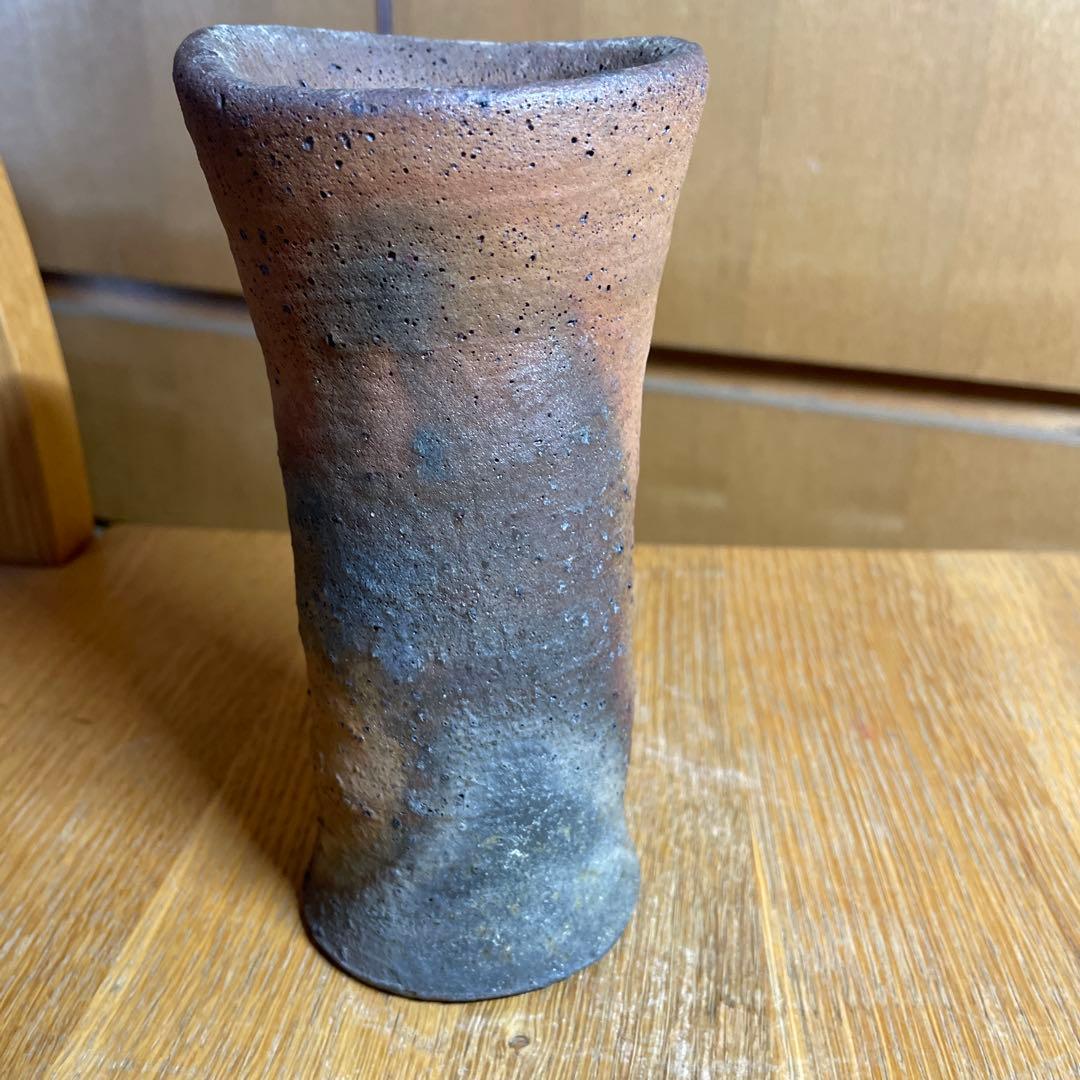 小山冨士夫　古山子　種子島花生　箱なし