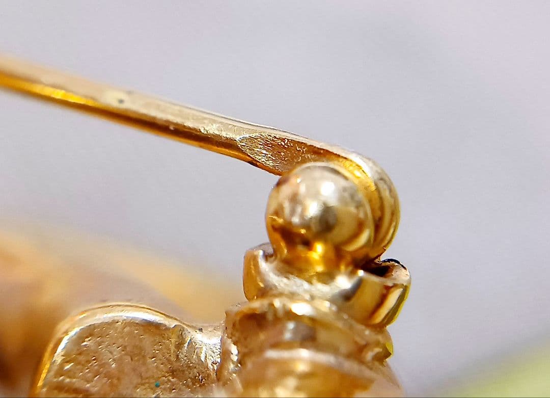 CHANEL シャネル　 ココマーク サークル ブローチ　ヴィンテージ