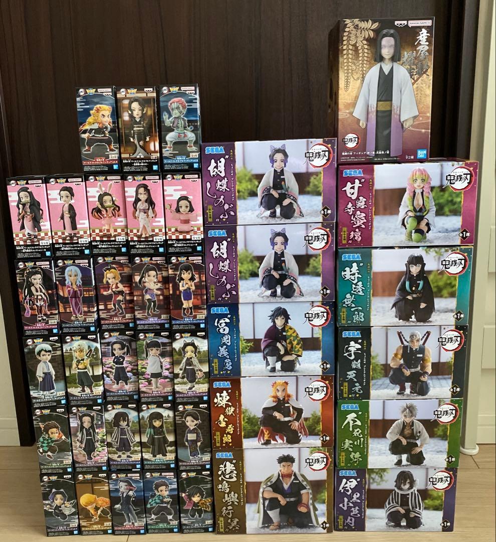 鬼滅の刃フィギュアまとめ売り プライズ品全56点