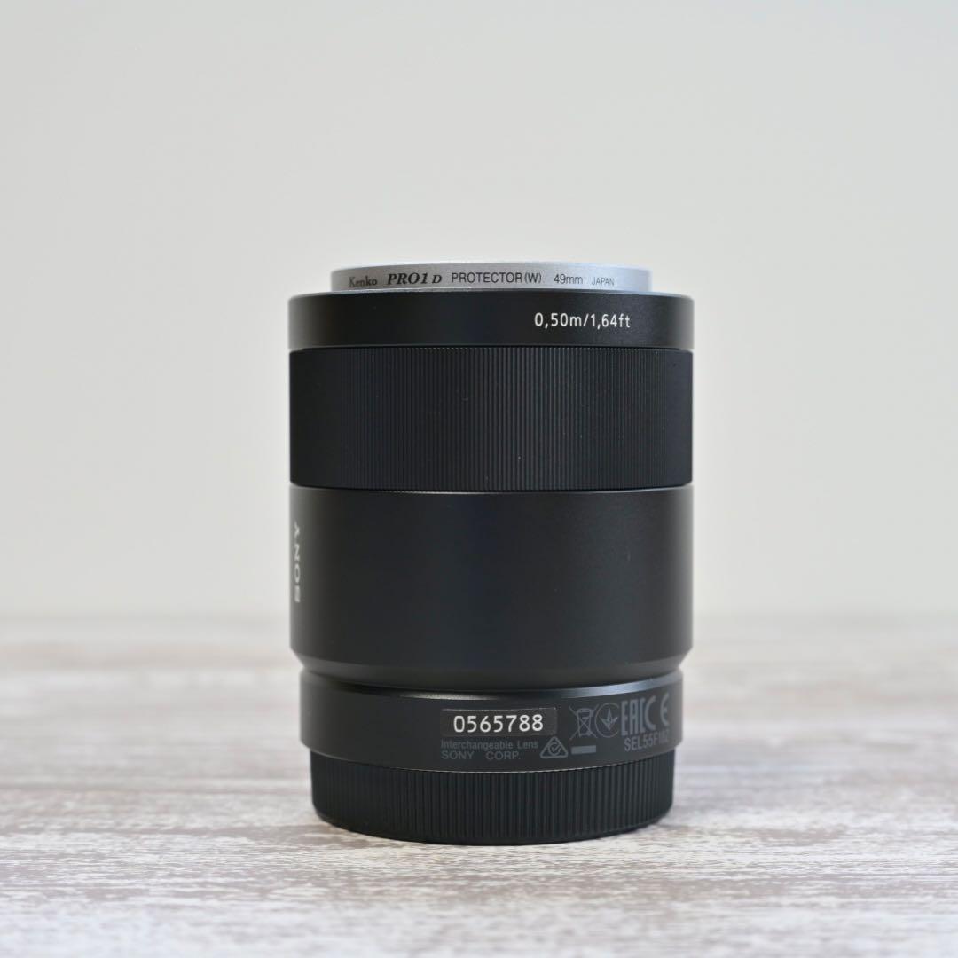 【美品】SONY Sonnar T* FE 55mm F1.8 ZA