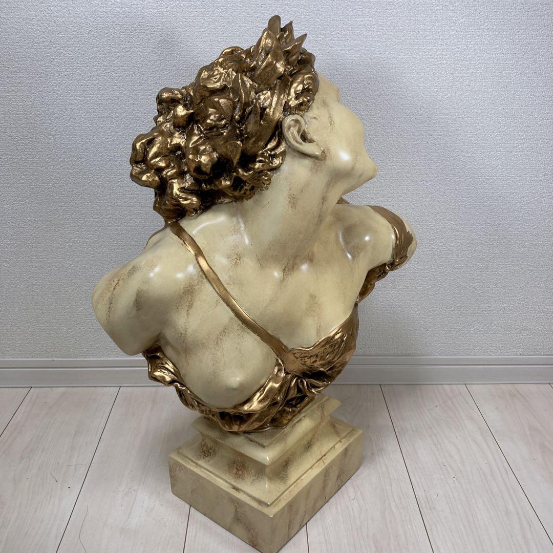 オペラ座のダンスをする女性胸像 彫刻複製　オブジェ　ジャン＝バティスト・カルポー