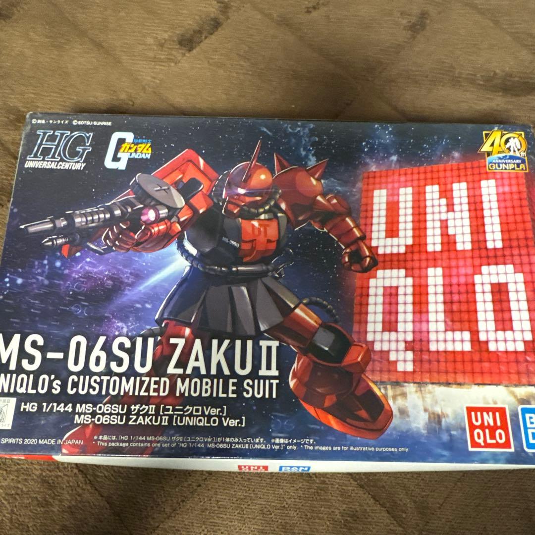 MG 1/100 RX-78-02 ガンダム THE ORIGIN&ユニクロザク