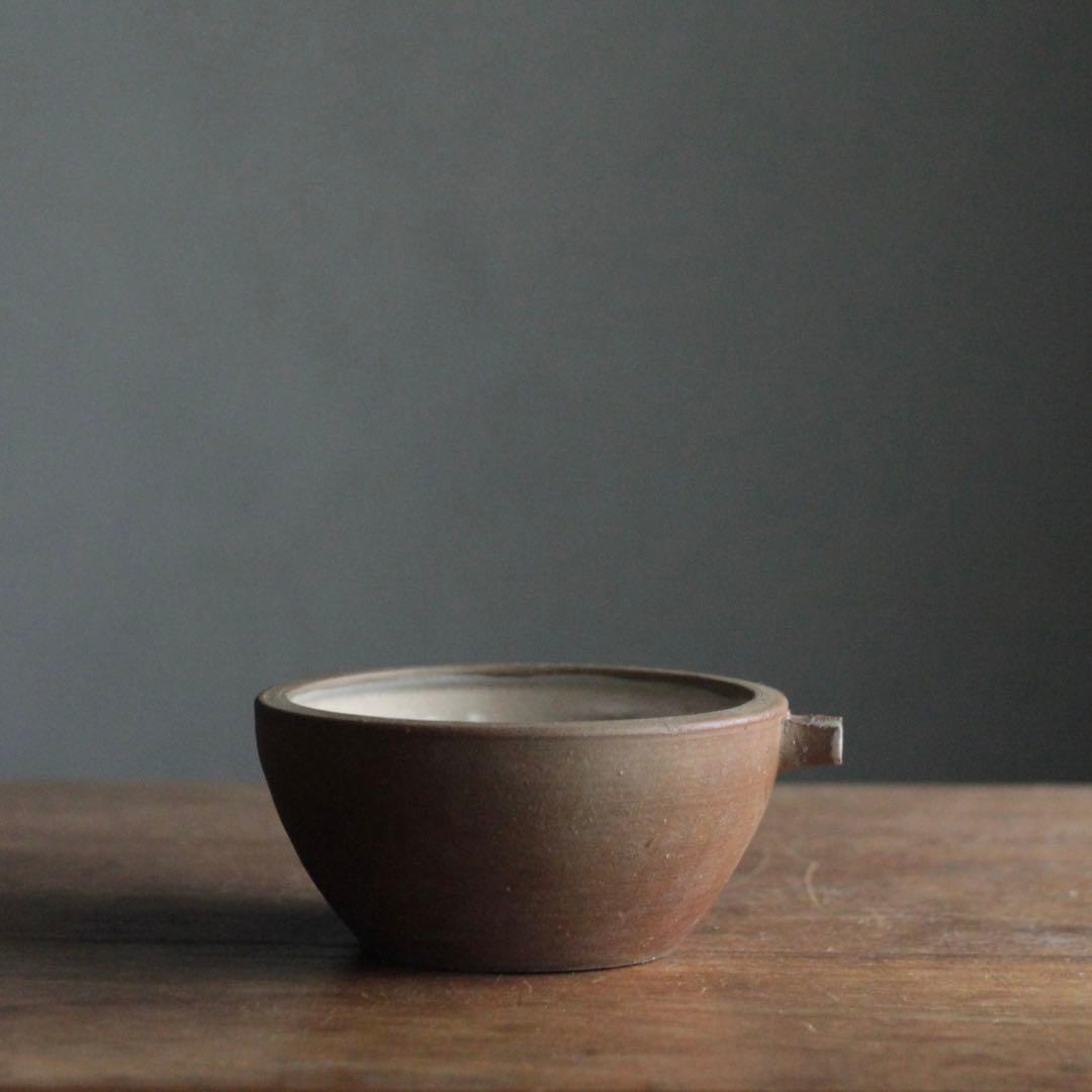 白丹波 片口 古美術 古道具 アンティーク 酒器 丹波焼 立杭焼