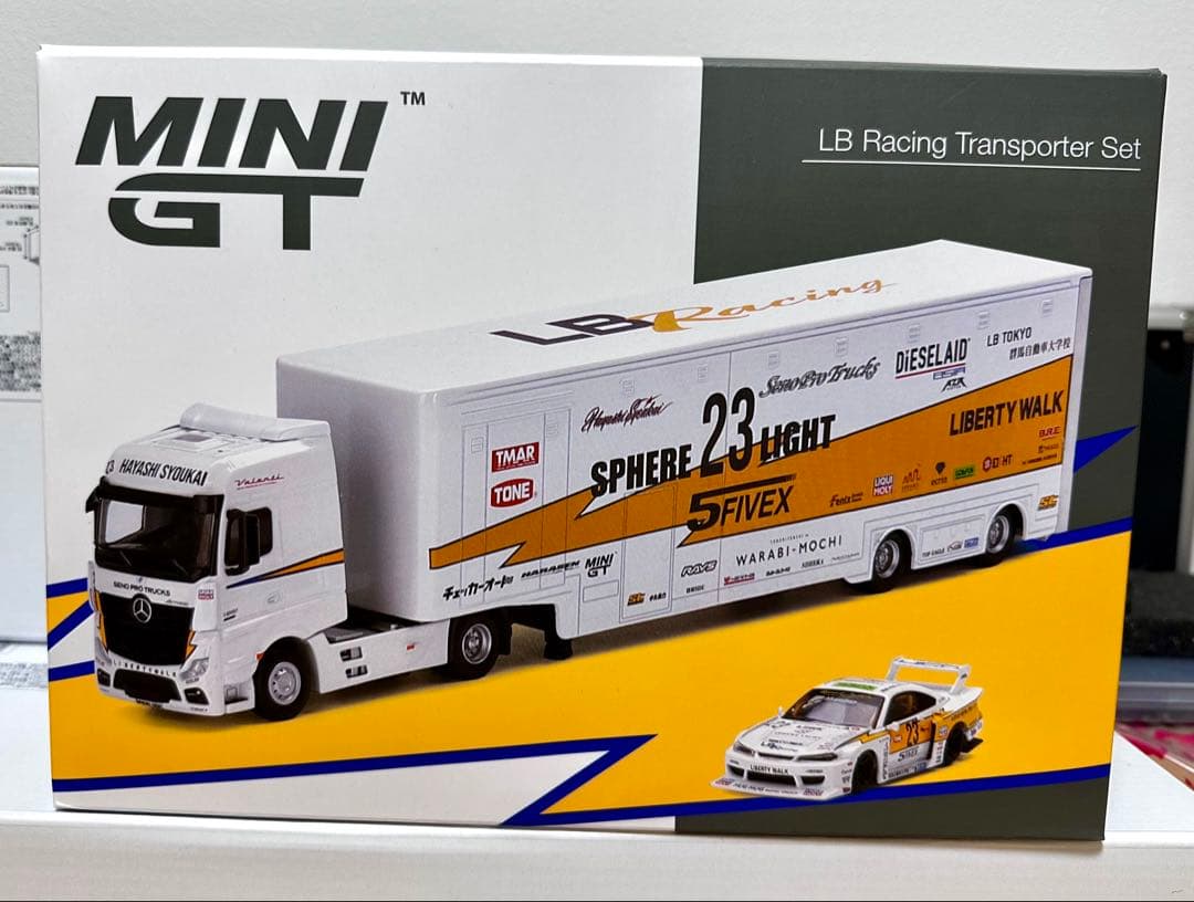 MINI GT LB Racing レーシングトランスポーター