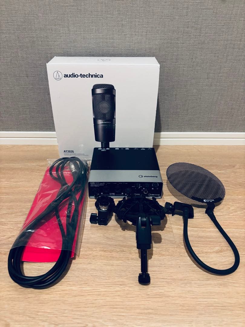 Audio-Technica AT2035/UR22mkⅡ/AIF その他セット