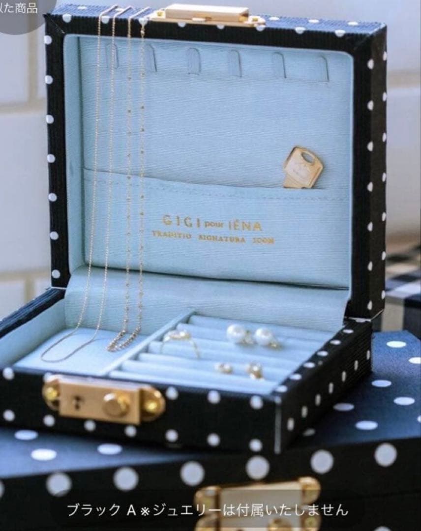 GIGIジュエリーボックス mini IENA別注
