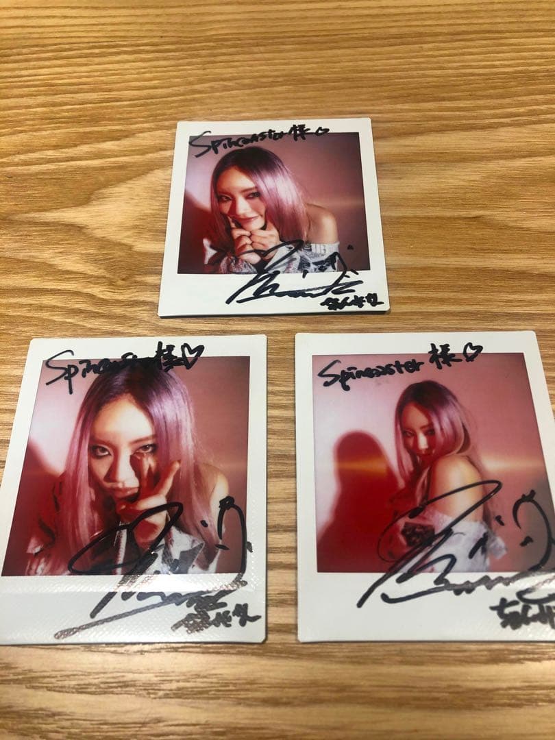 I*r様 ちゃんみなチェキ サイン入り