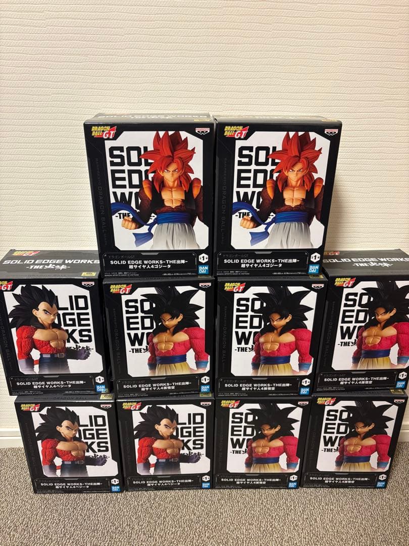 ドラゴンボールGT 出陣 超サイヤ人4 孫悟空 ベジータ ゴジータ