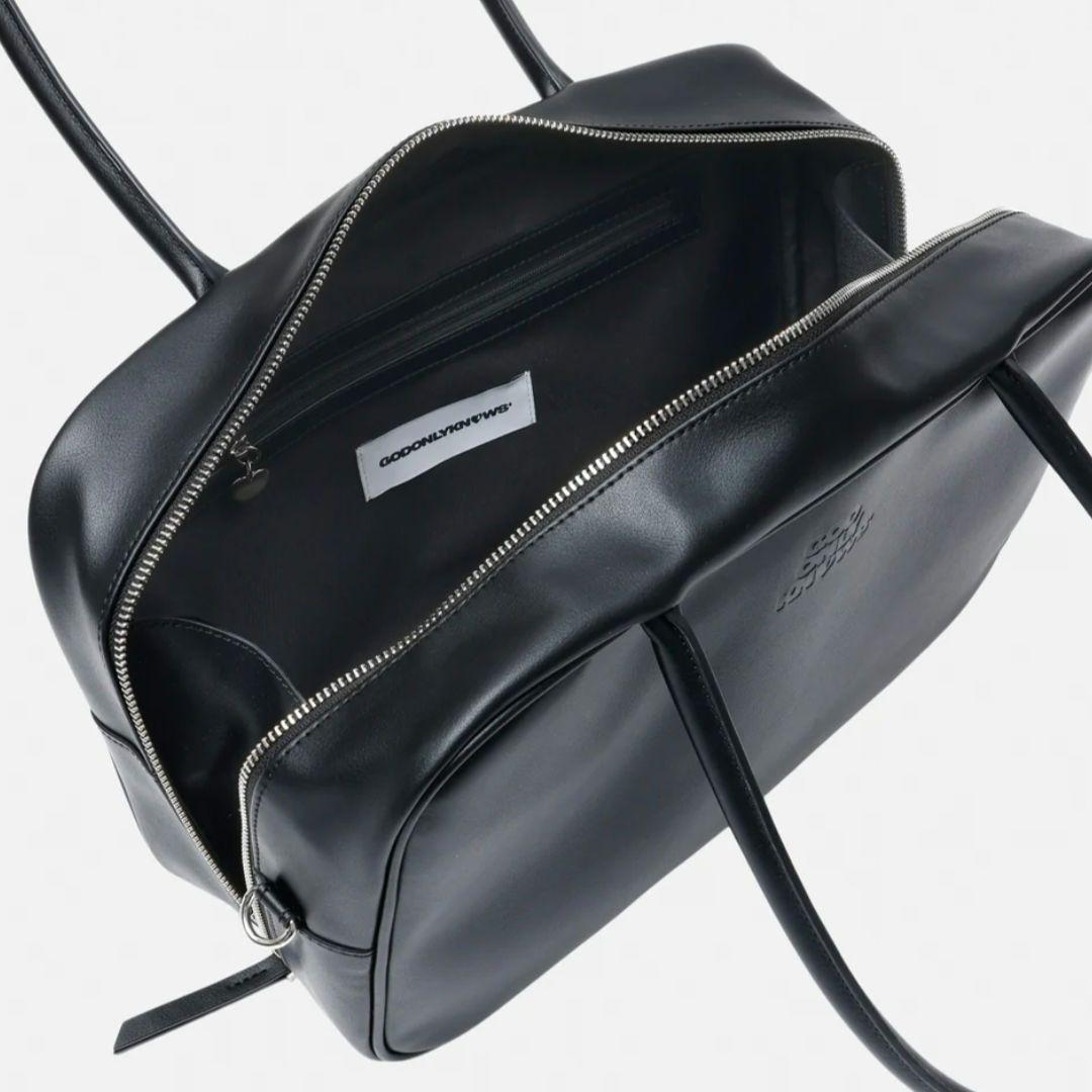 岩田剛典　フェイクレザーハンドルバッグ　GODONLYKNOWS GOK