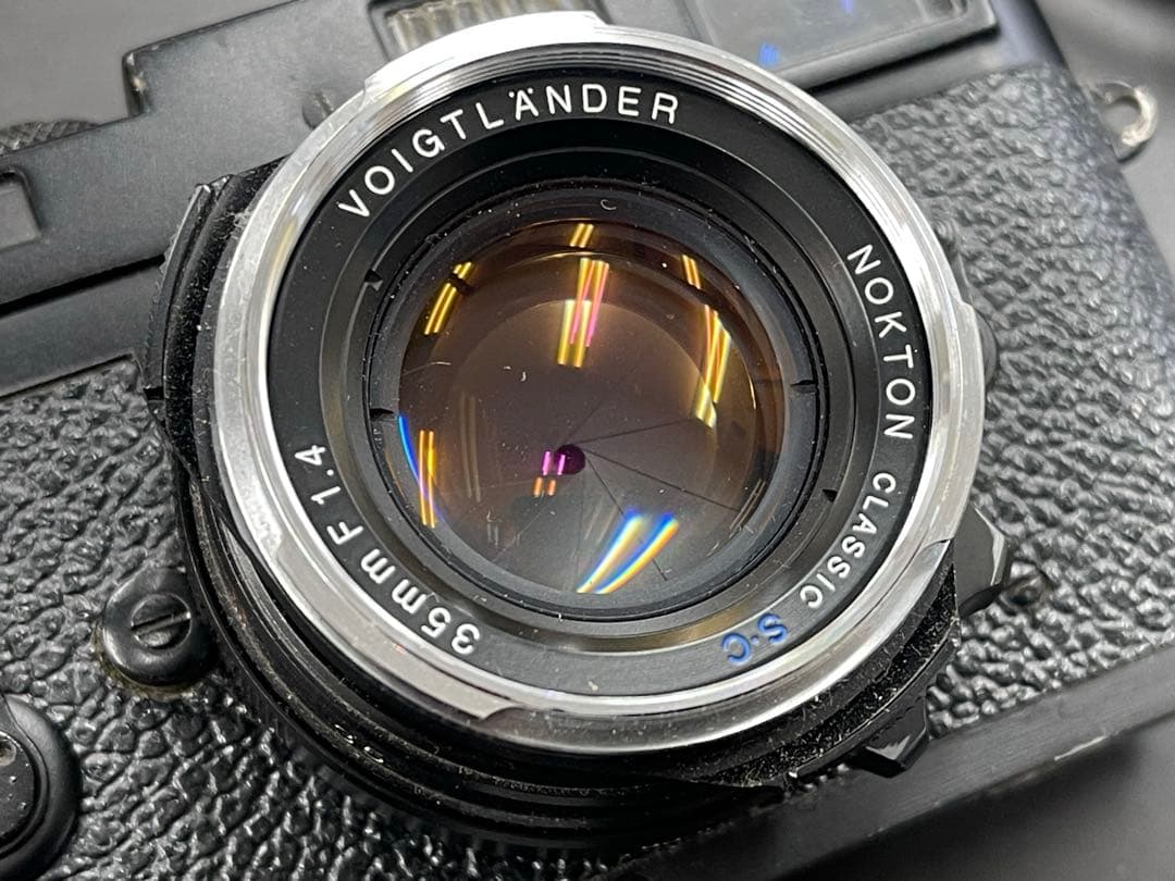 1時間タイムセール.Leica M2 Nokton 35mm F1.4 フード付