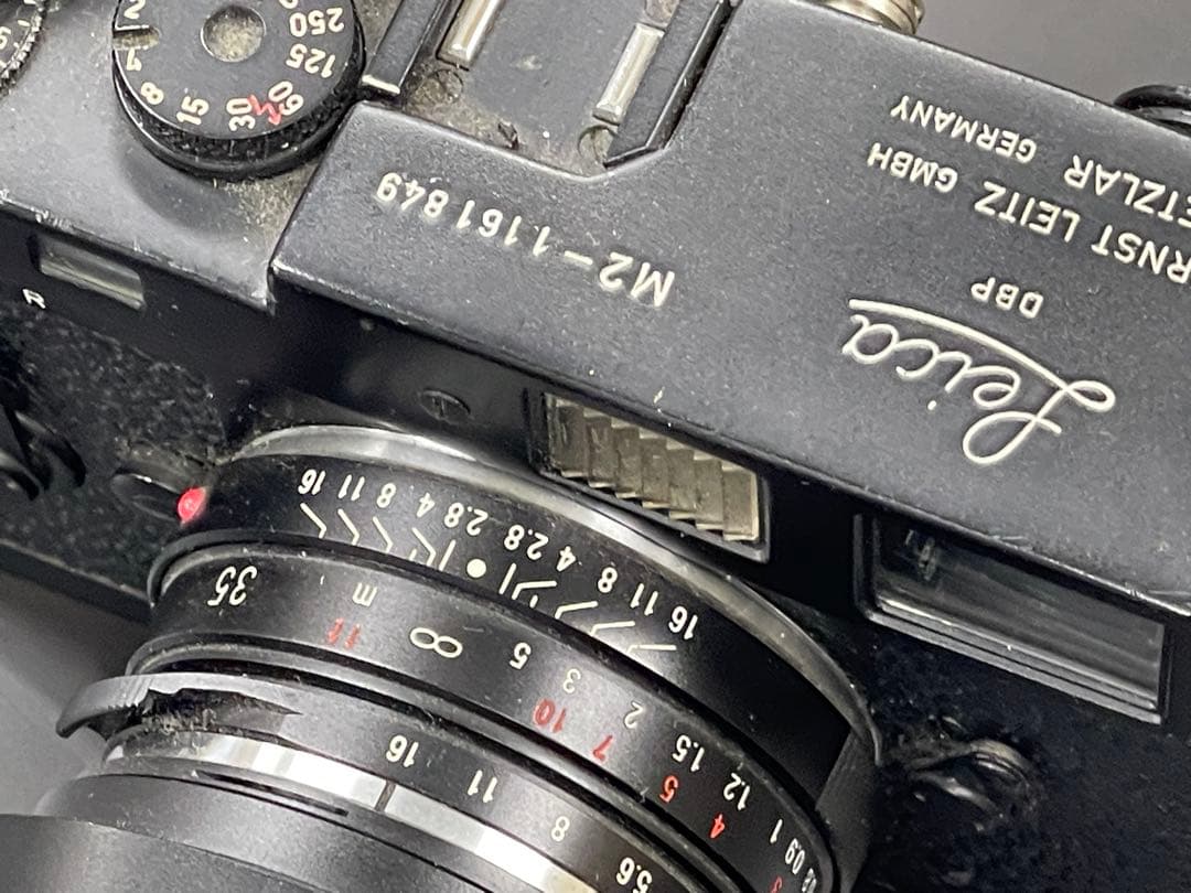 1時間タイムセール.Leica M2 Nokton 35mm F1.4 フード付