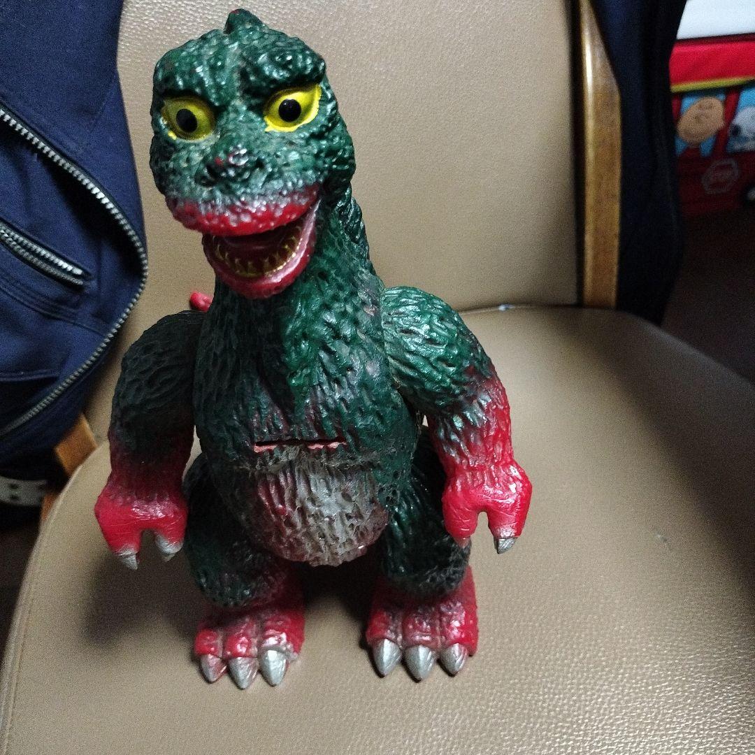 激レア品！！　当時物　グレートザウルスゴジラ　フィギュア　貯金箱