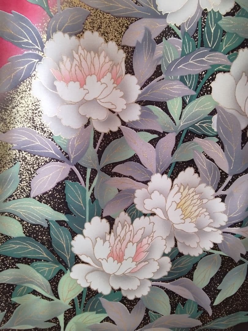 ❰-超得-❱振袖フルセット、正絹振袖セット、重ね衿、帯揚げ帯締め、袋帯、襦袢