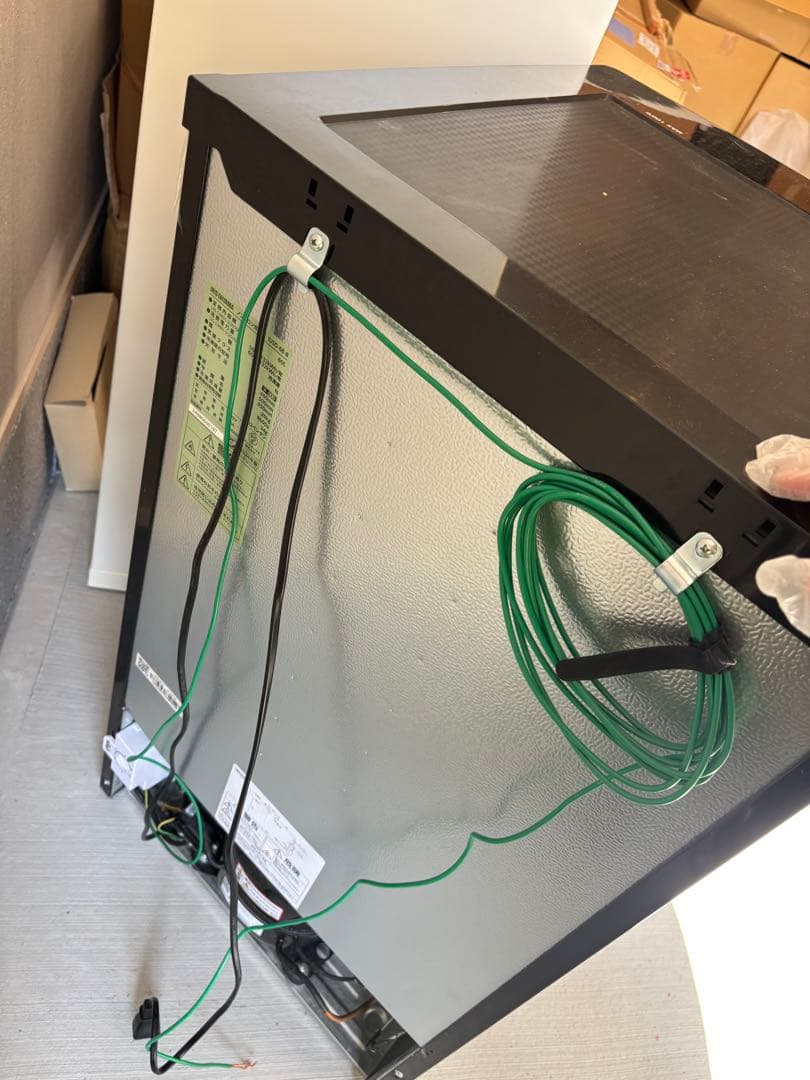 2024年製　IRIS OHYAMA ブラック 冷凍庫　IUSD-6B-B